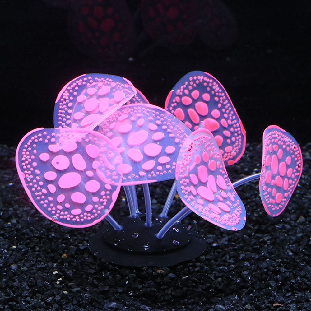 Aquarium Planet - Silikon Silikon leuchtende Pflanzen künstliches Aquarium