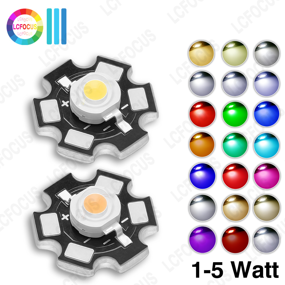 Aquarium Planet - 10 Stück 1W 3W 5W LED-Chip