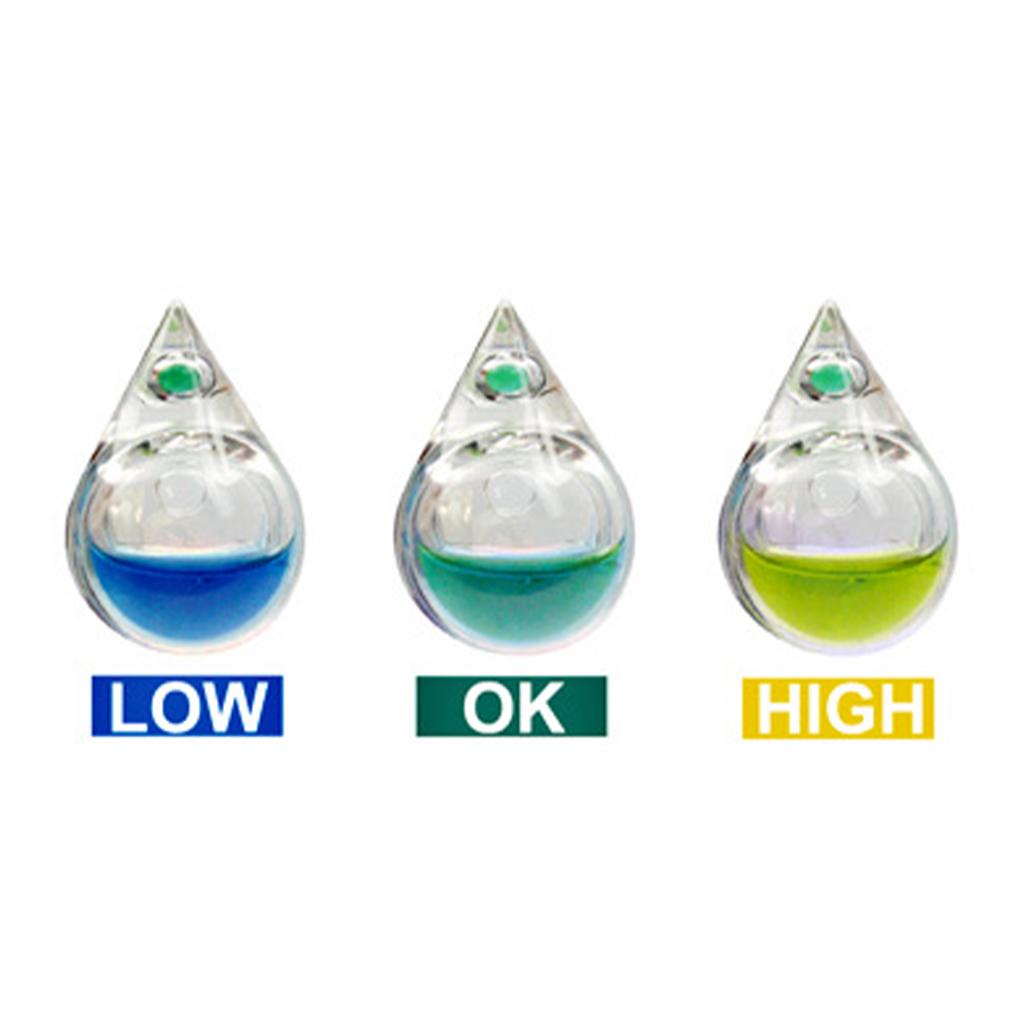 Glass Co2 Drop Checker - CO2-Tropfenzähler Aquarium-Monitor Tester Acrylglas-Diffusor Wasserstandsanzeige für