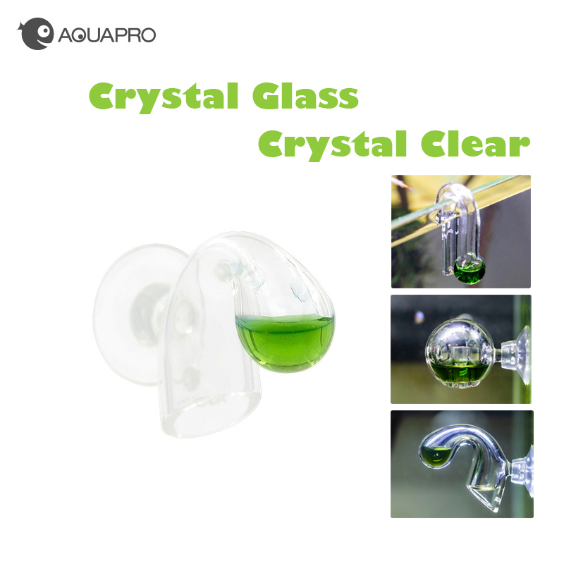 Glass Co2 Drop Checker - Aquarium CO2 Monitor Konzentration Checker Glas