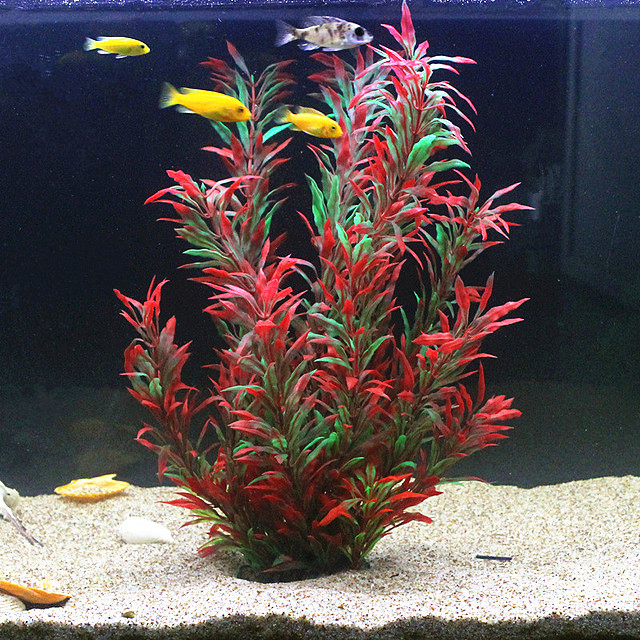 Aquarium Plant - 50CM Künstliche Aquarium Seltene Pflanzen Aquarium