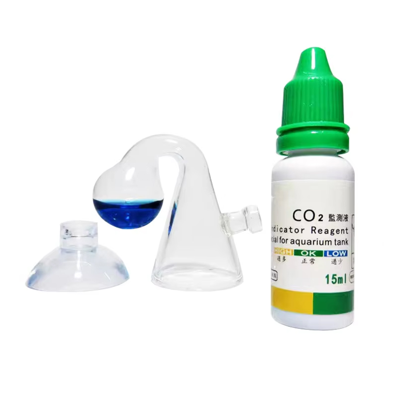 Glass Co2 Drop Checker - Aquarium CO2 Anzeige Lösung Monitor Pflanzen