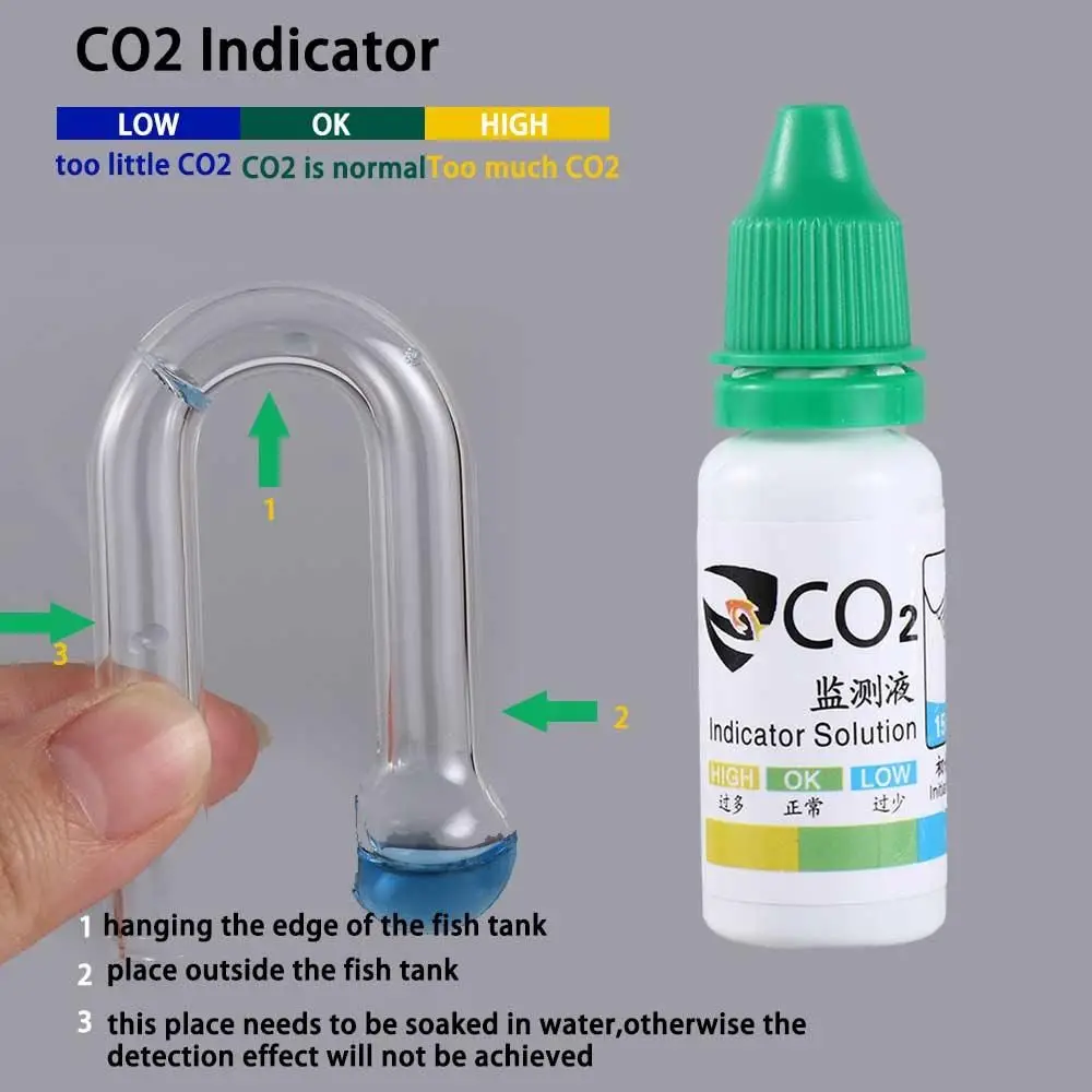 Konzentration Aquarium Für Was – Glass Co2 Drop Checker Bewertung und Preis