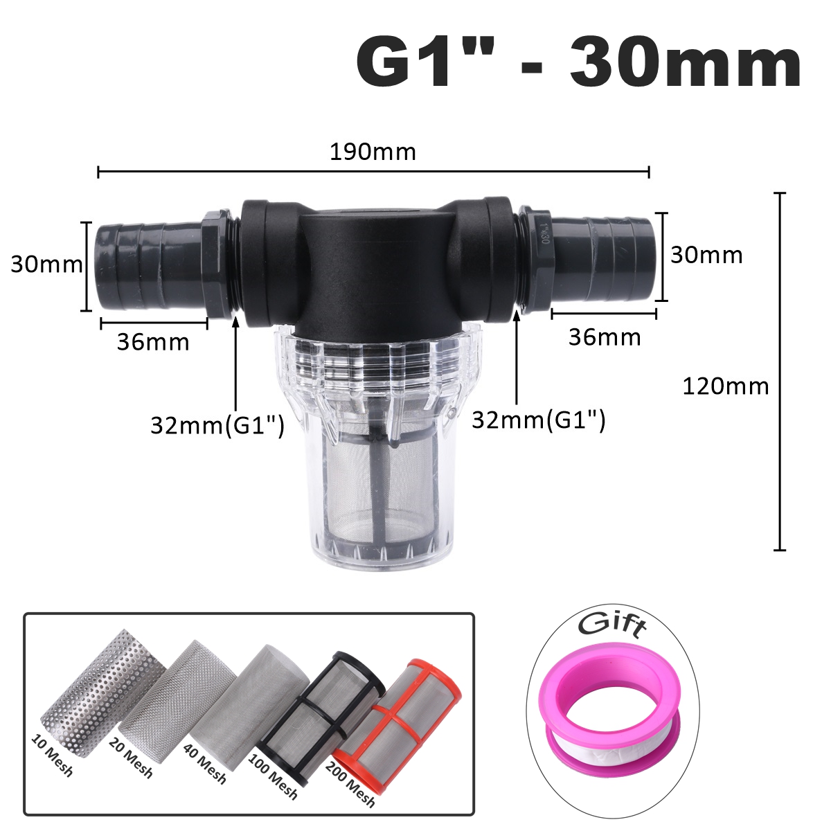 8~30mm PVC Pagodenverbinder Ei – Aquarium Planet Bewertung und Preis