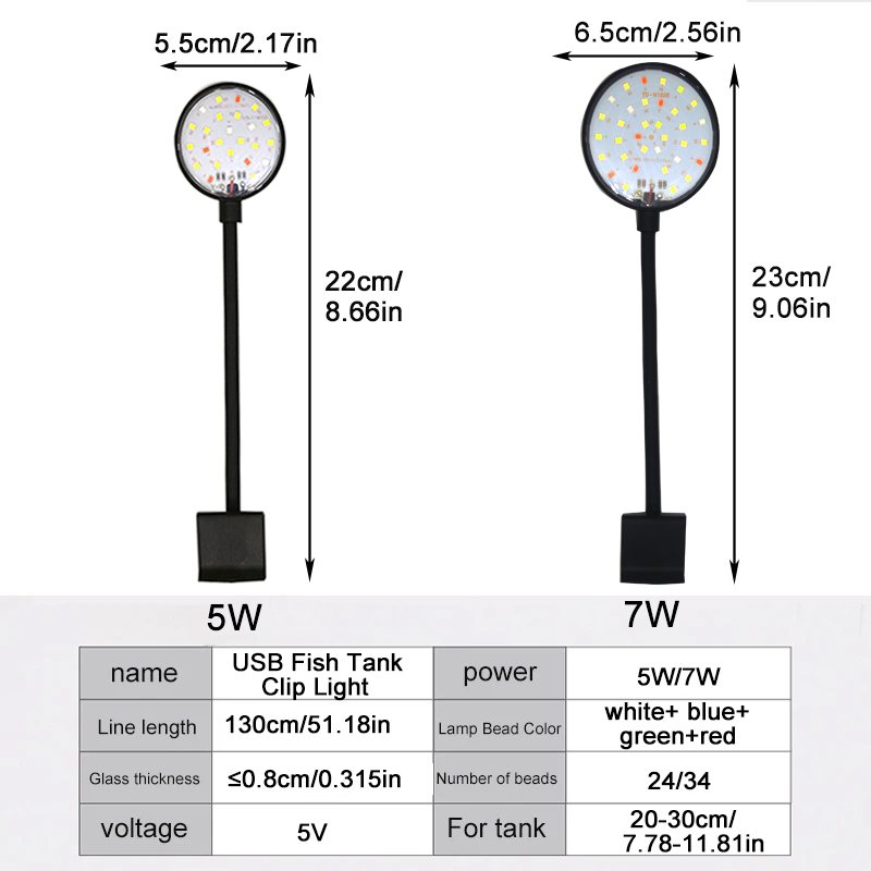 USB Aquarium LED Lampe Aquariu – Led Planted Tank Light Bewertung und Preis