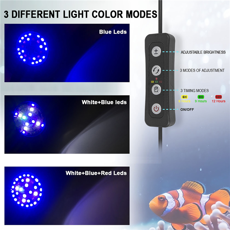 30 W Aquarium Aquarium Meer Wa – Led Planted Tank Light Bewertung und Preis