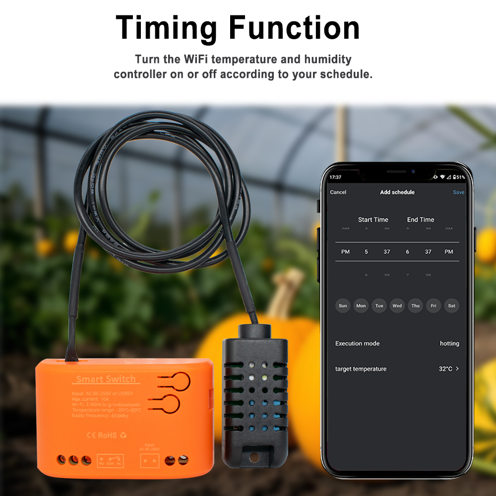 Tuya WiFi Temperatur Feuchtigk – Aquarium Plant Bewertung und Preis