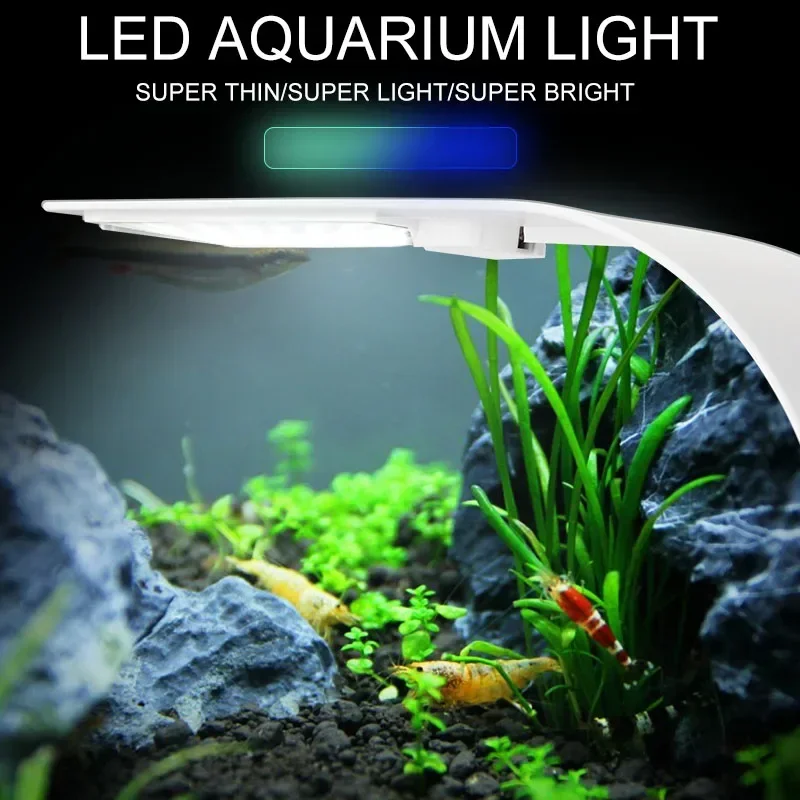 Ultradünnes LED-Aquariumlicht, – Led Planted Tank Light Bewertung und Preis