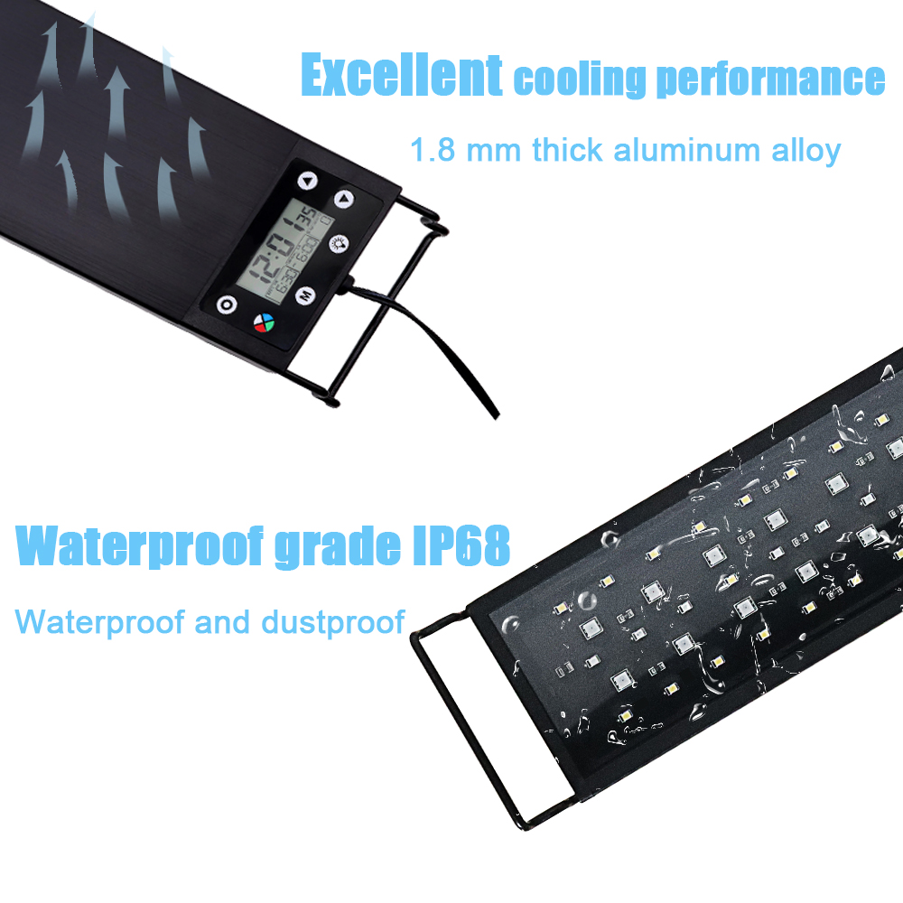 30-60cm Aquarium 24/7 Vollspek – Led Planted Tank Light Bewertung und Preis